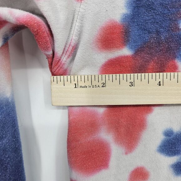 Kool Aid Man Hoodie Mens Medium Tie Dye Mad Engine Red Blue Pullover M - Picture 6 of 9